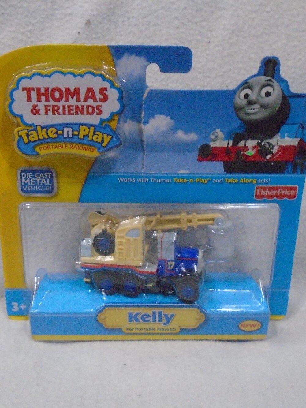 Fisher Price Thomas & Friends Take -N- Play Kelly Die- Cast Metal Vehicle